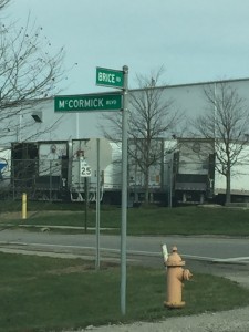 McCormick Road intersection