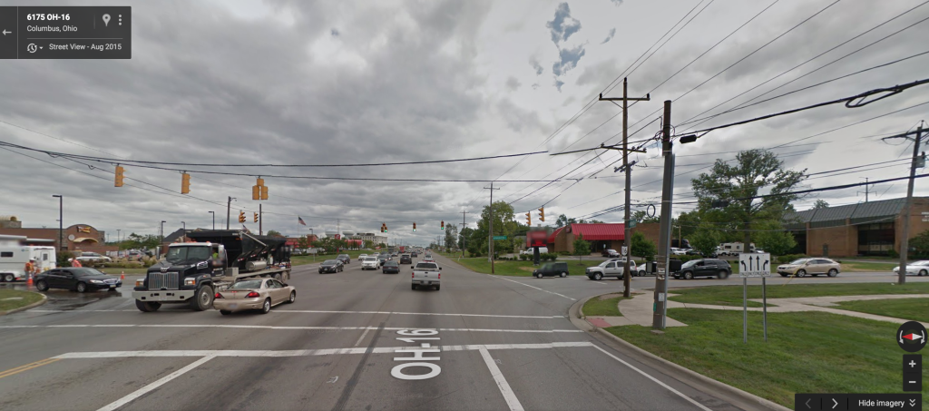 McNaughten Road intersection